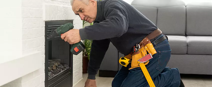 New Indoor Fireplace Installation in Alliance, Ohio