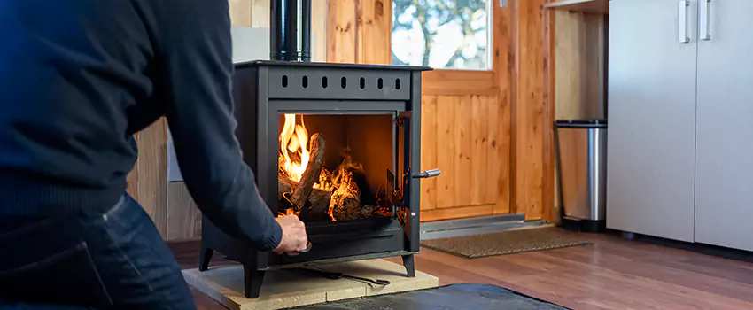 Open Hearth Wood Fireplace Installation in Alliance, OH
