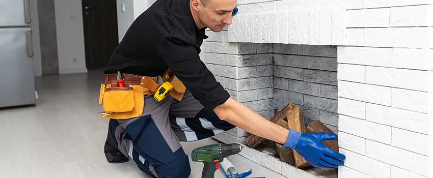 Fireplace Damaged Damper Frame Repair Services in Alliance, Ohio