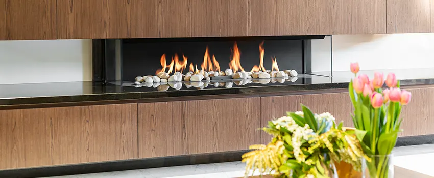 Double-height Fireplace Design Refurbishment in Alliance, Ohio