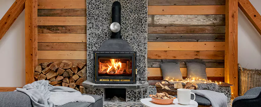 Thelin Hearth Products Direct Vent Gas Stove Fireplace Inspection in Alliance, Ohio