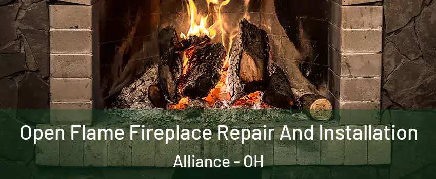 Open Flame Fireplace Repair And Installation Alliance - OH
